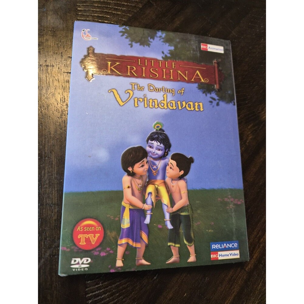 Little Krishna: The Darling of Vrindavan (DVD) Kids Animated Movie BRAND NEW
